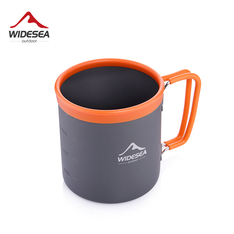 Camping Cooking And Drinking - Widesea 캠핑 알루미늄 컵 야외 머그잔