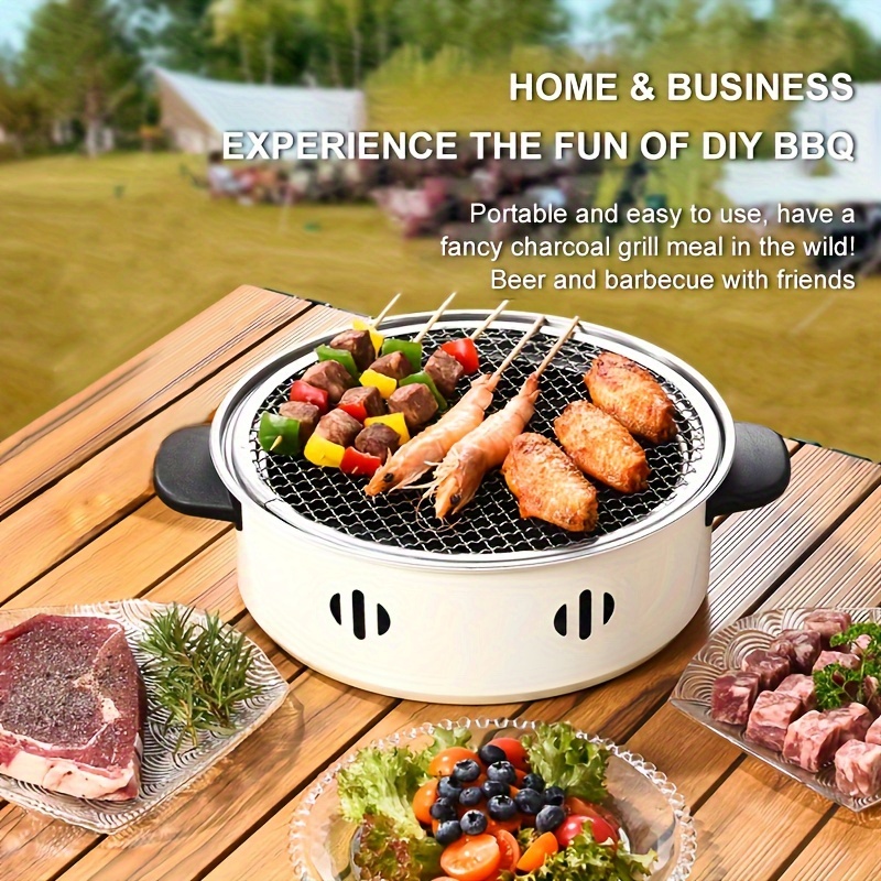 Camping Cooking Mesh - 1pcs 휴대용 바베큐 스토브 야외 캠핑