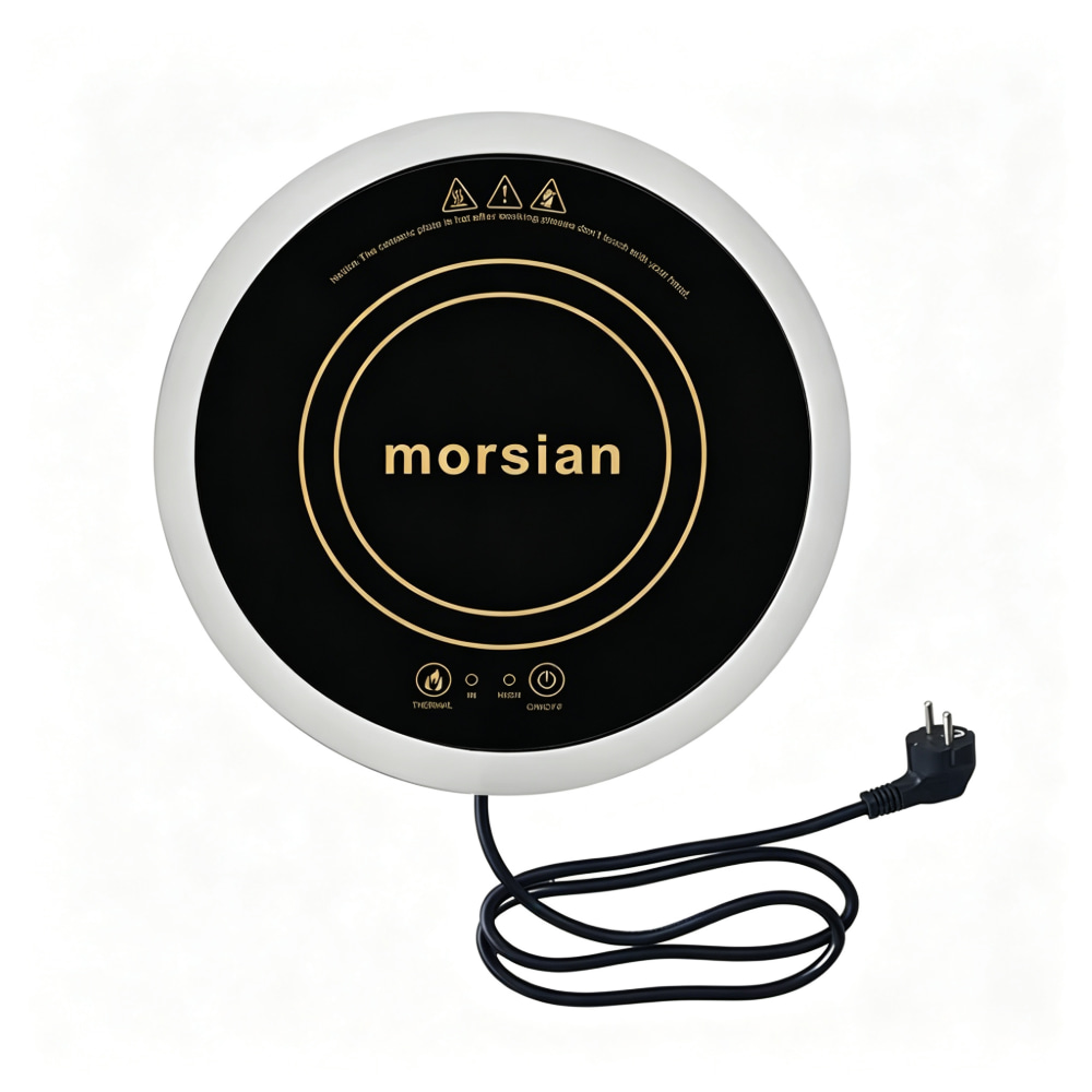 Camping Cooking Hot Plate - 220V 1200W 원형 내장형 인덕션 쿠커