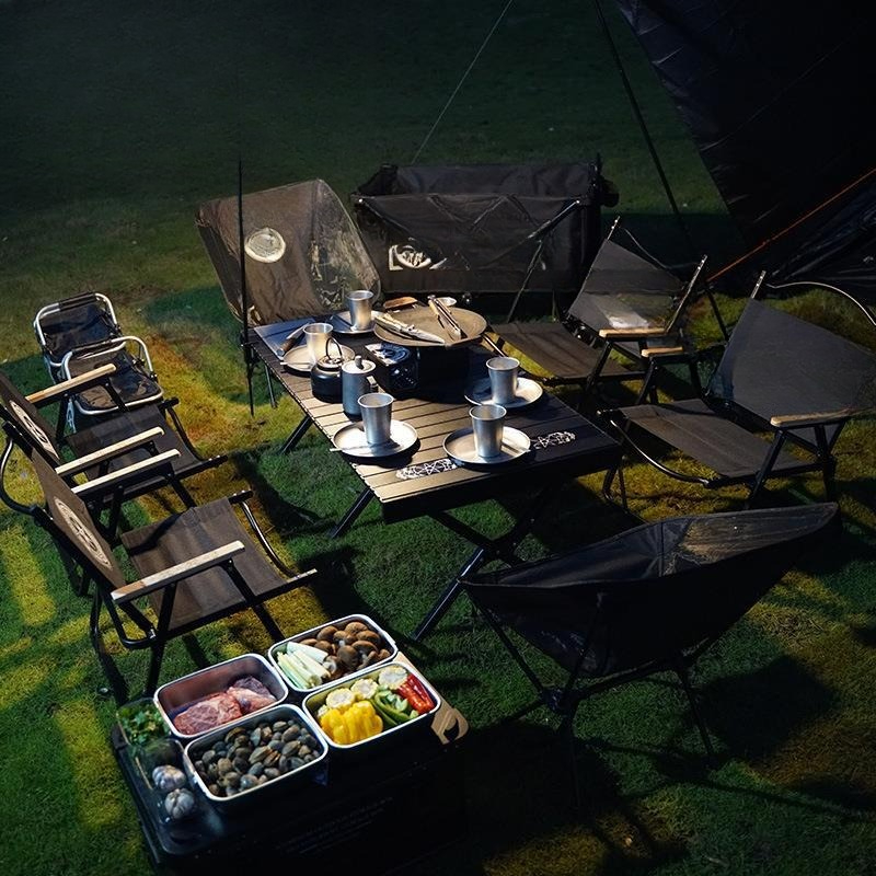 Camping Cooking Canopy - 캠핑 세트 야외 텐트, 캐노피 캠핑