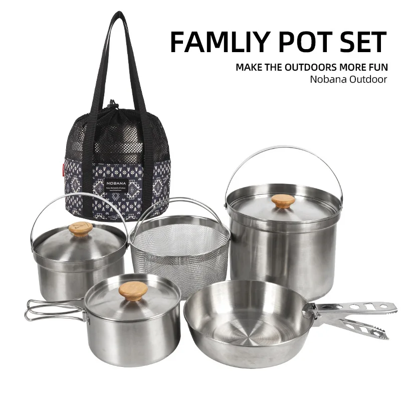 Camping Cooking Mesh - 2026 새로운 야외 스테인레스 스틸 냄비