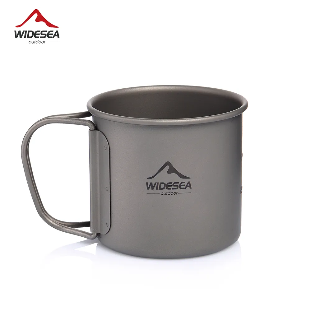 Camping Cooking And Dining Set - AliExpress Collection Widesea-캠핑 머그잔 티타늄 컵