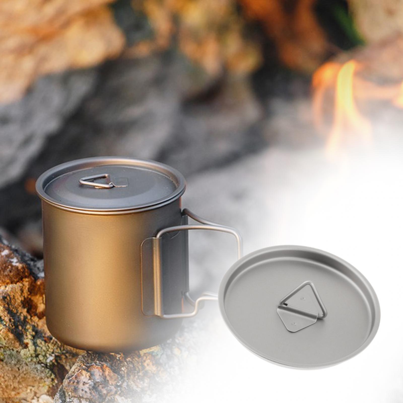 티타늄 야외 머그잔 뚜껑 조리기구 요리 캠핑 냄비 뚜껑 - Camping Cooking And Drinking 리뷰 및 가격