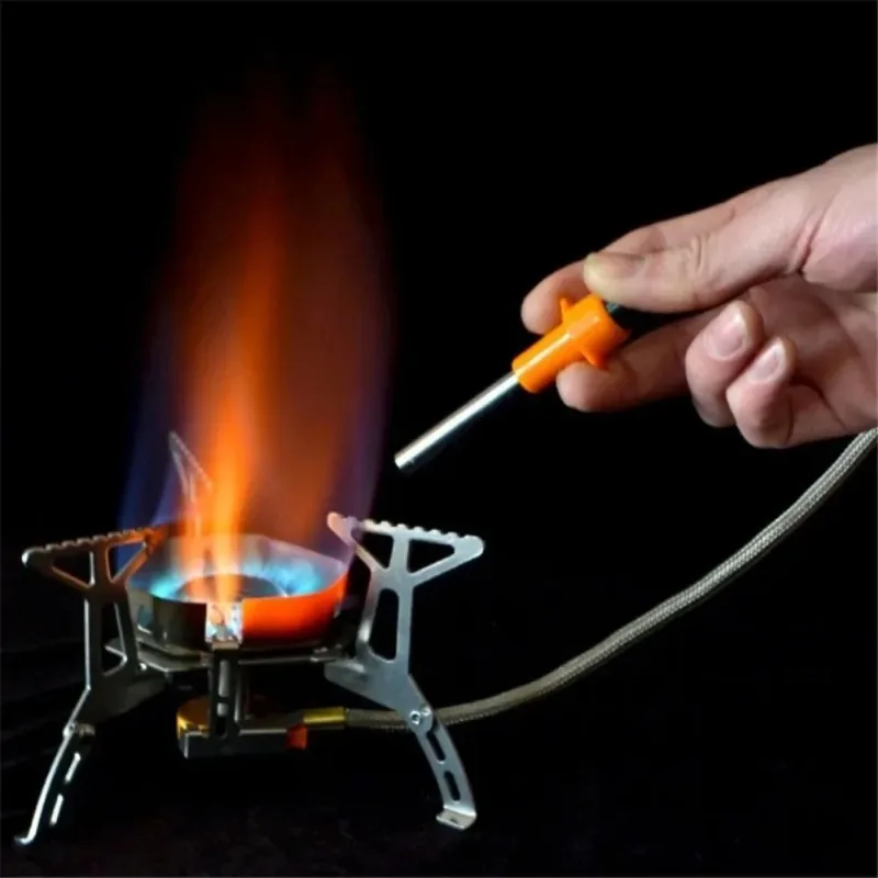 1/2Pcs 야외 확장 화염 방사기 전자 점화기 조명  - Camping Cooking Light 리뷰 및 가격