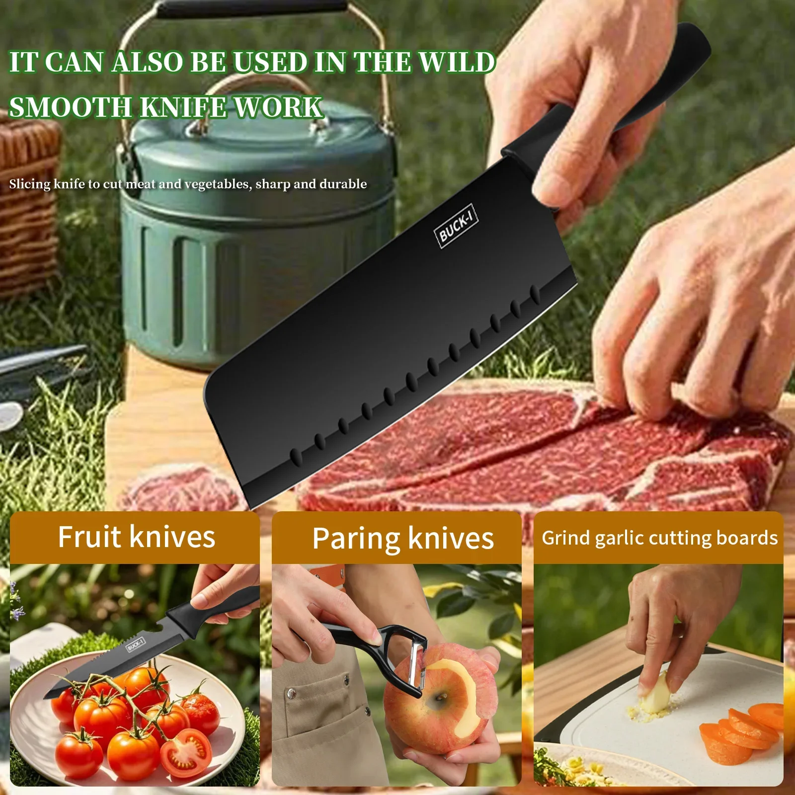 배낭 바베큐 티타늄 캠핑을위한 10 조각 야외 바베큐  - Camping Cooking And Dining Set 리뷰 및 가격