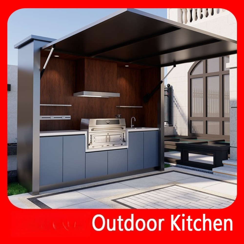 이동식 야외 주방 아일랜드 접이식 바베큐 그릴 스테이션 - Camping Cooking And Dining Set 리뷰 및 가격