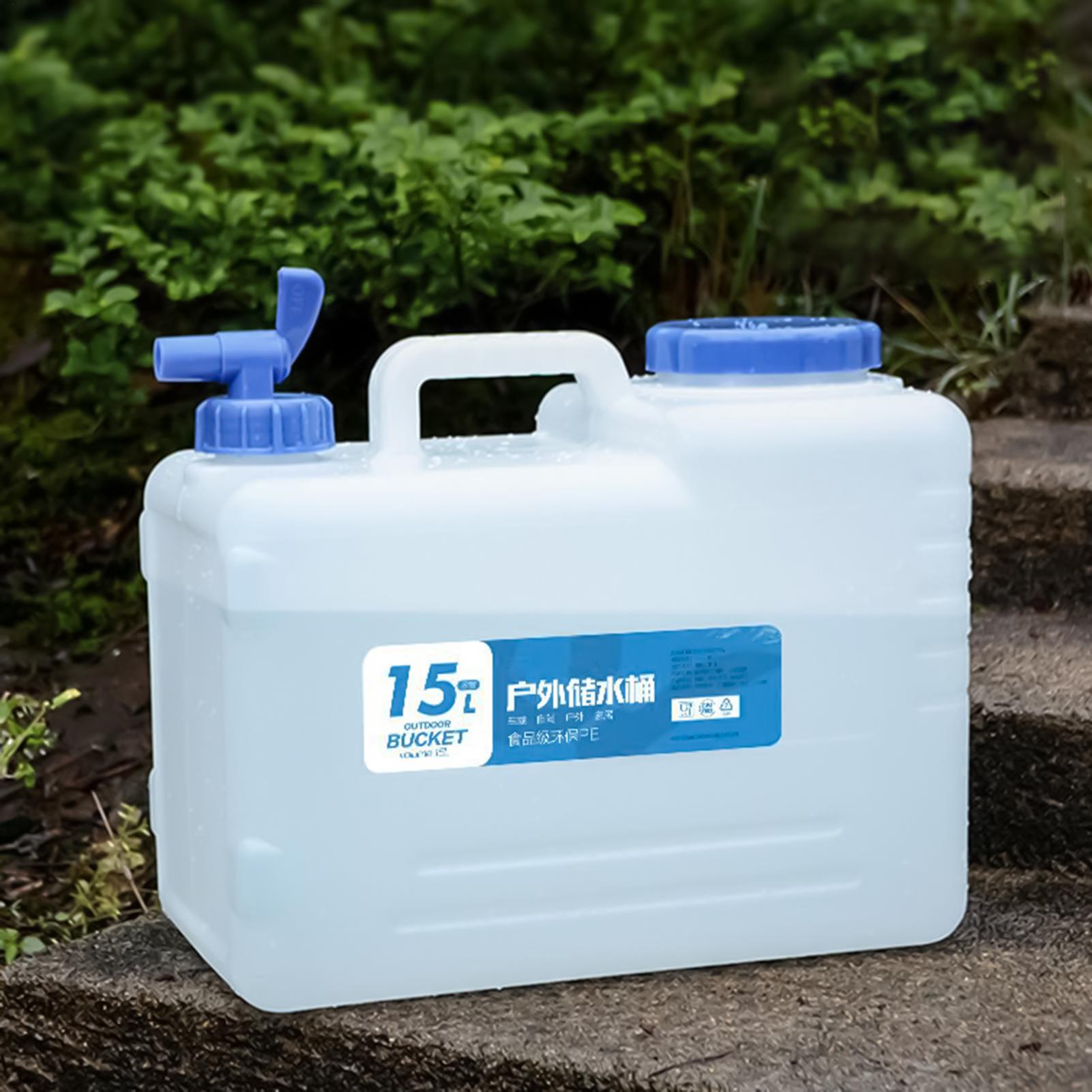 15L 식수통 저장용기, 스피곳과 손잡이가 있는 순수  - Camping Cooking And Drinking 리뷰 및 가격