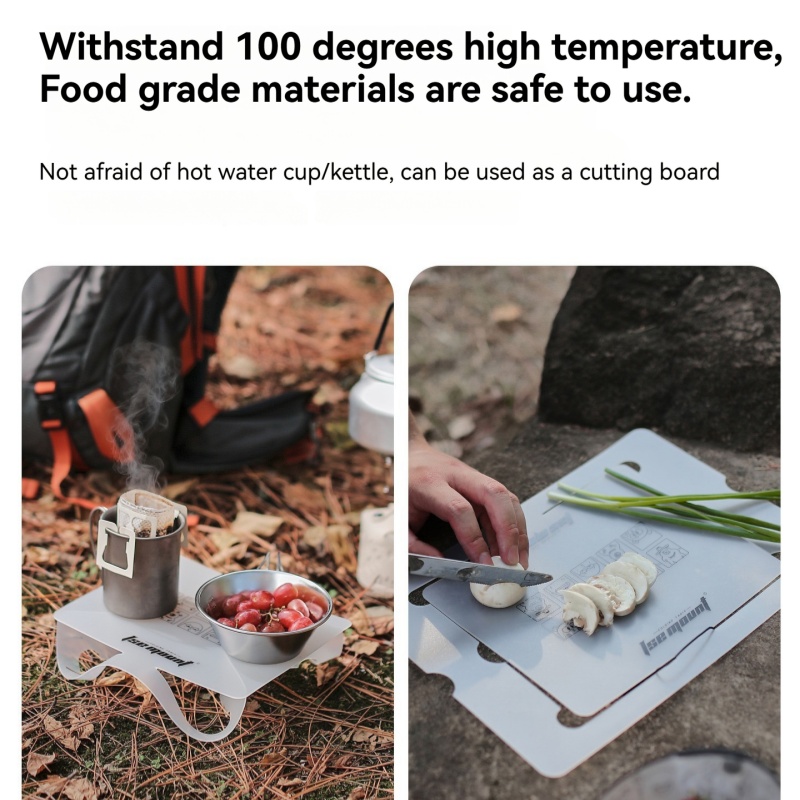 야외용 PP 보드 접이식 테이블 캠핑용 고온 저항 소형 - Camping Cooking And Dining Set 리뷰 및 가격