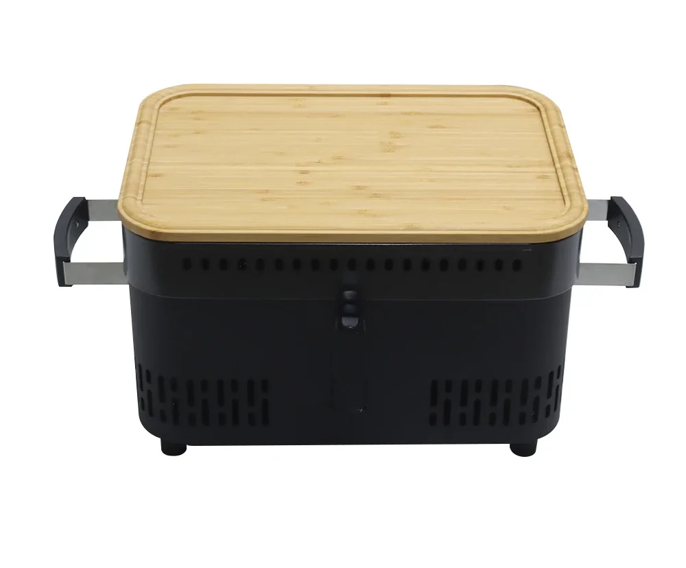 # 야외 테이블탑 캠핑 휴대용 미니 숯불 바베큐 그릴  - Camping Cooking Materials 리뷰 및 가격