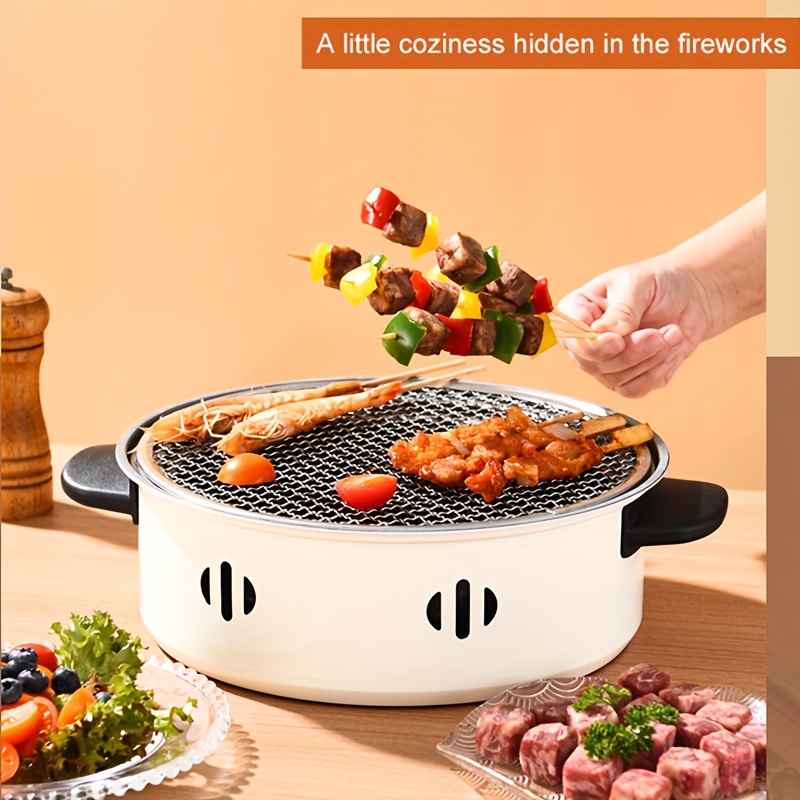 1pcs 휴대용 바베큐 스토브 야외 캠핑 및 뒷마당 바 - Camping Cooking Mesh 리뷰 및 가격