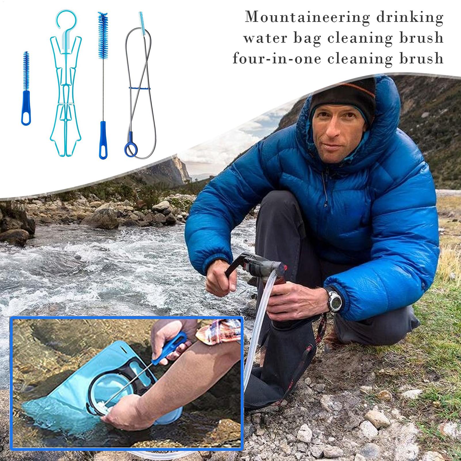물 주머니 세척 브러쉬 키트 플라스틱 야외용 식수 가방 - Camping Cooking And Drinking 리뷰 및 가격