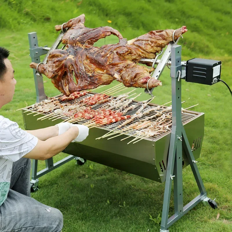 그릴 스탠드 캠핑 스테인레스 스틸 장작 난로 접이식 자 - Camping Cooking Materials 리뷰 및 가격