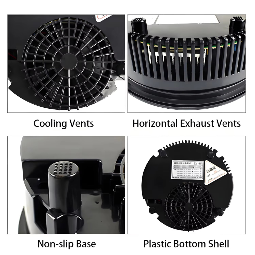 220V 1200W 원형 내장형 인덕션 쿠커 세라믹 핫 - Camping Cooking Hot Plate 리뷰 및 가격