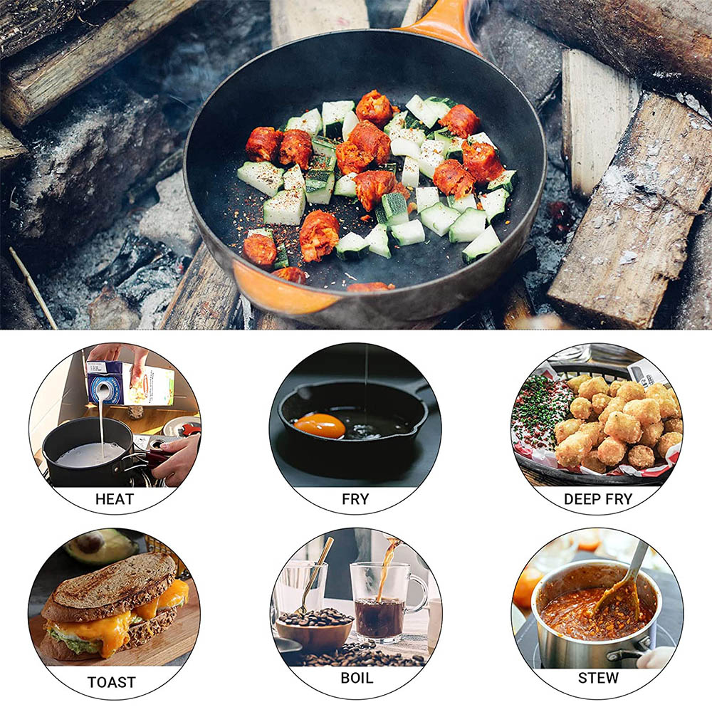 야외 요리 피크닉 세트 냄비, 하드 알루미나 휴대용 끓 - Camping Cooking Mesh 리뷰 및 가격