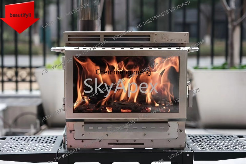 a38 내구성 있는 스테인리스 스틸 야외용 장작 난로  - Camping Cooking Materials 리뷰 및 가격