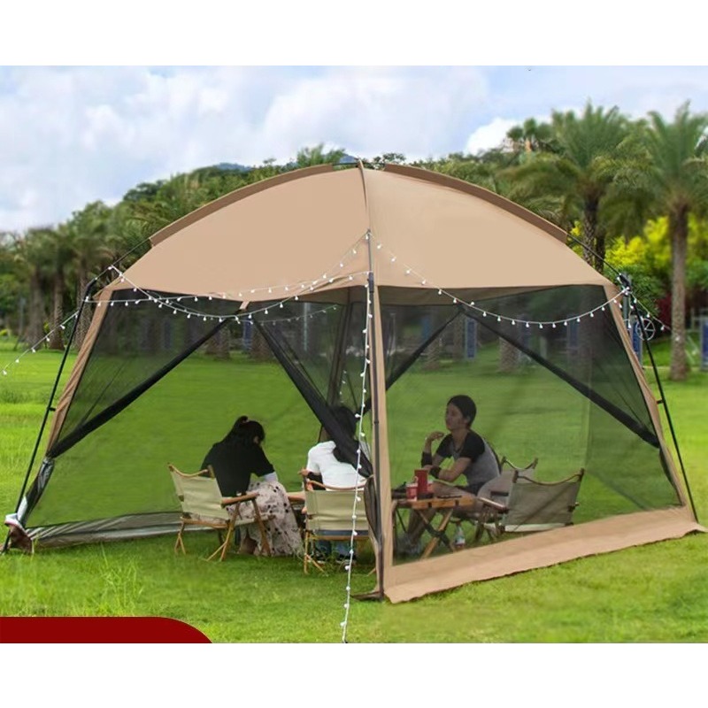 메쉬 캠핑 캐노피 텐트, 해변 피크닉 및 야외 바베큐  - Camping Cooking Canopy 리뷰 및 가격