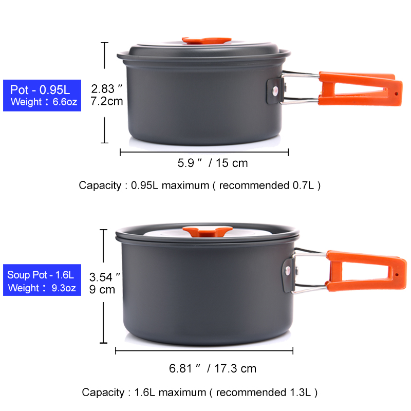 Widesea 캠핑 야외 조리기구 세트 식기 요리 칼  - Camping Cooking And Dining Set 리뷰 및 가격