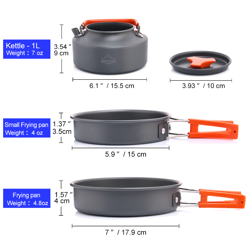 Widesea 캠핑 야외 조리기구 세트 식기 요리 칼  - Camping Cooking And Dining Set 리뷰 및 가격