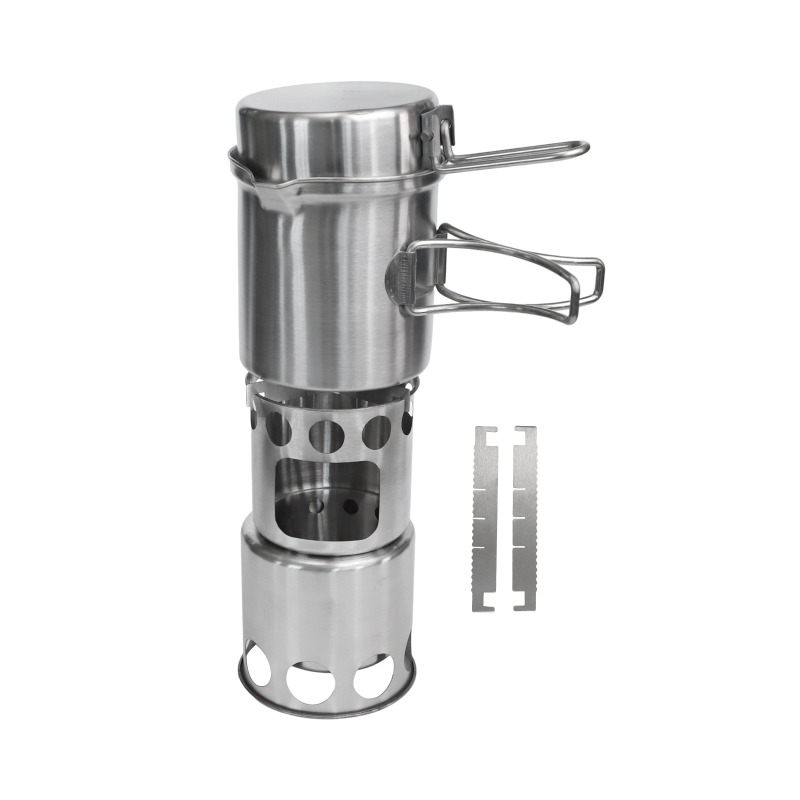 캠핑 조리기구 휴대용 장작 스토브 통합 측정 스케일 다 - Camping Cooking Materials 리뷰 및 가격