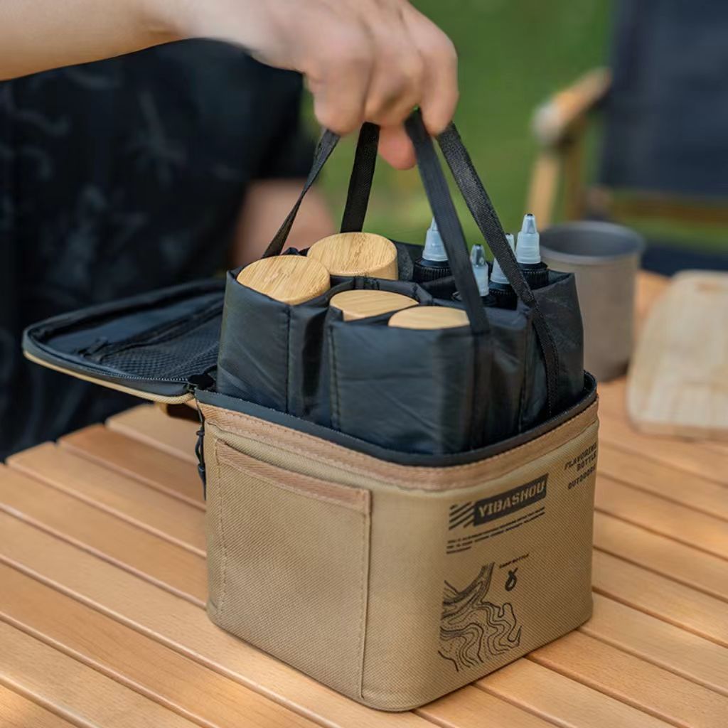 휴대용 캠핑 야외 요리 주방 정리함 케이스 옥스포드 소 - Camping Cooking Materials 리뷰 및 가격