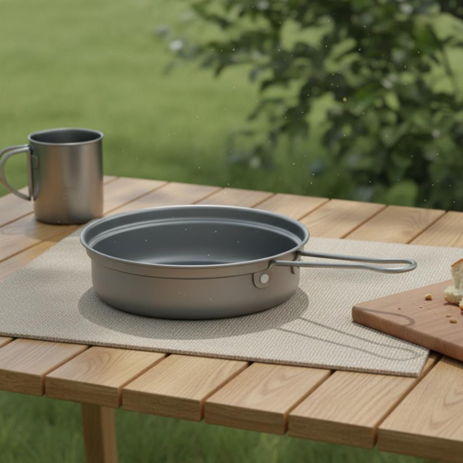 2 조각 금속 캠핑 요리 세트 고강도 배낭 여행용 조리 - Camping Cooking And Dining Set 리뷰 및 가격