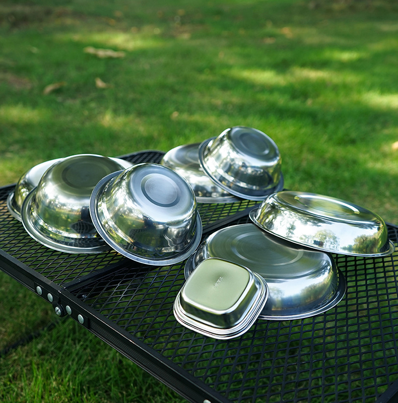 새로운 캠핑용 휴대용 식기 세트 22종 야외 캠핑 식기 - Camping Cooking And Dining Set 리뷰 및 가격