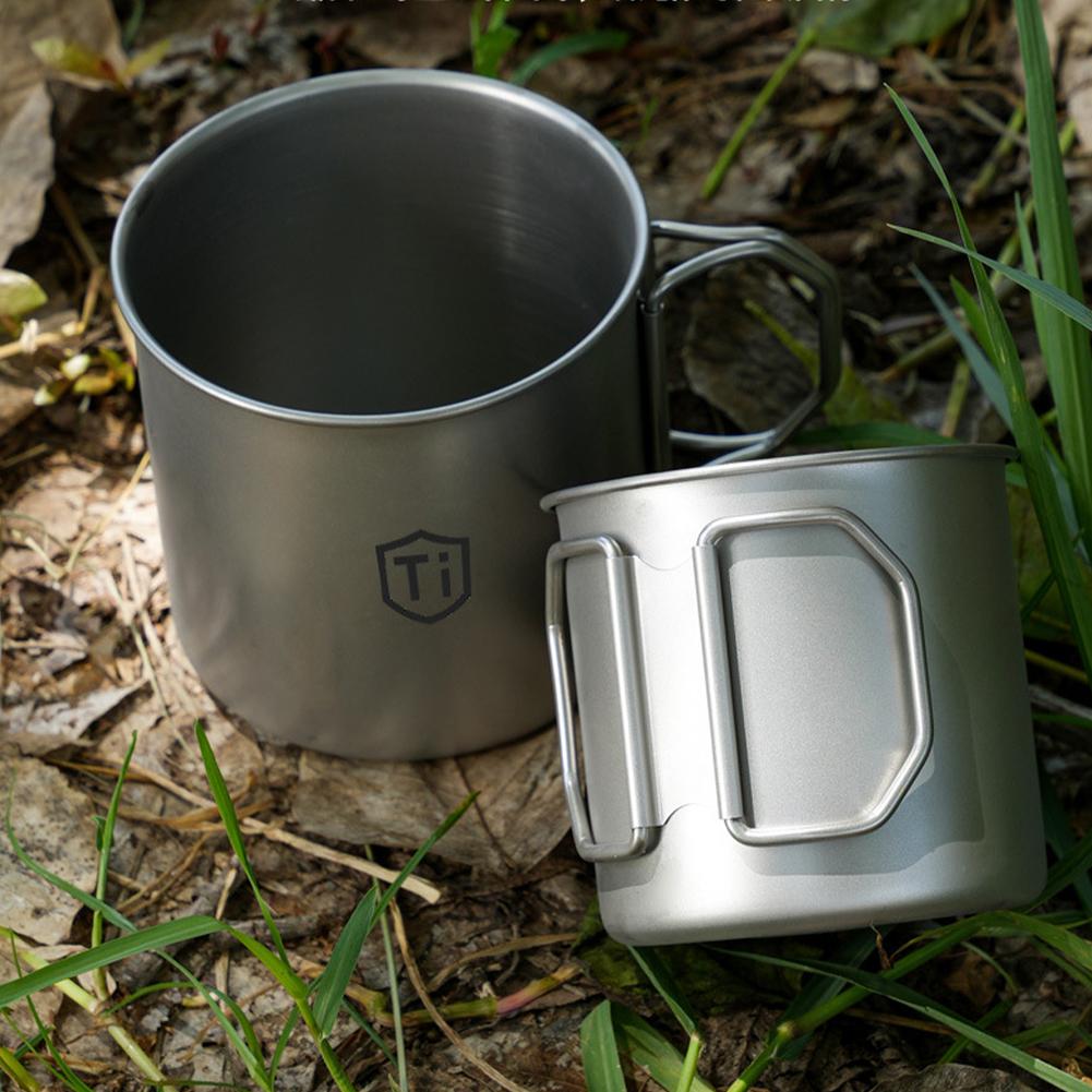 캠핑 머그 티타늄 컵 관광용 식기 피크닉 용품 야외 주 - Camping Cooking And Dining Set 리뷰 및 가격