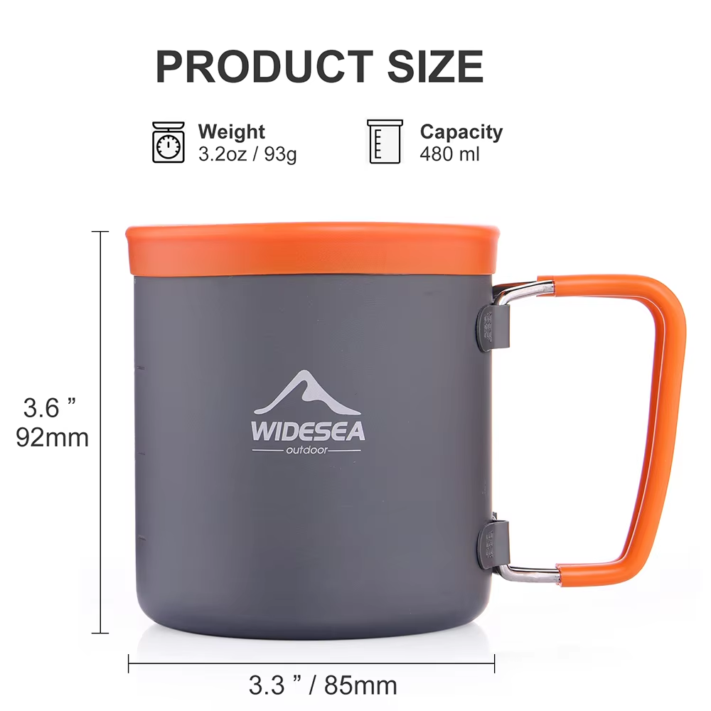 Widesea 캠핑 알루미늄 컵 야외 머그컵 관광 식기 - Camping Cooking And Drinking 리뷰 및 가격