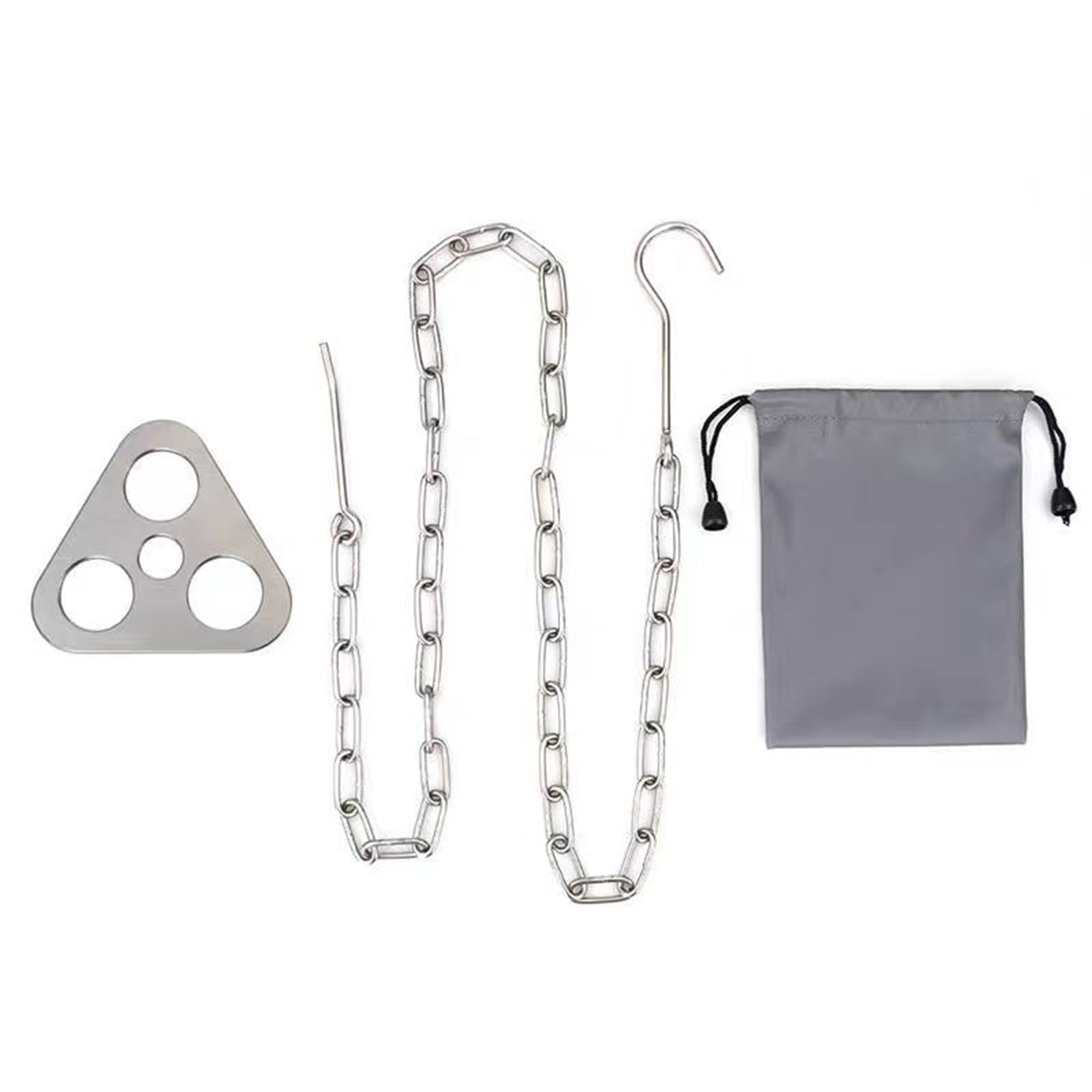 1pc 캠핑 삼각대 철제 소재 야외 요리용 헤비 듀티  - Camping Cooking Materials 리뷰 및 가격