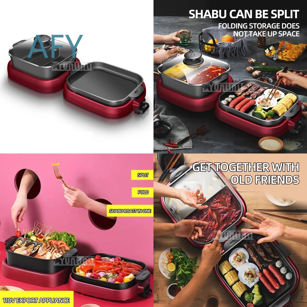 휴대용 전기 핫팟 그릴, 가정용 야외 캠핑용 접이식 바 - Camping Cooking Hot Plate 리뷰 및 가격